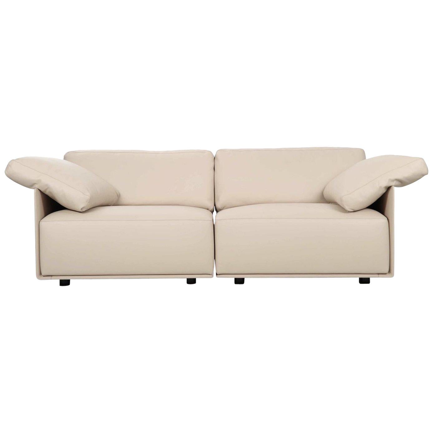 Leather Sectional Sofa "Cassiopea" by Lievore Altherr Molina for Poltrona Frau