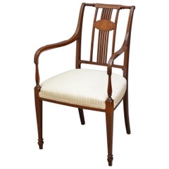 Edwardian Carver Chair in Mahogany