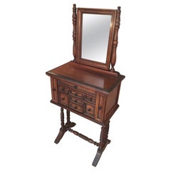 Early 20th Century, French Walnut Dressing Table, 1920s