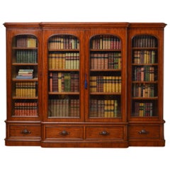 Exceptional Quality Victorian Bookcase