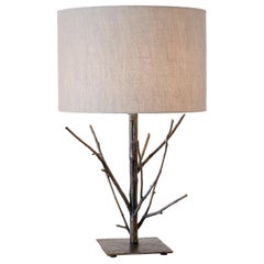 Brazilian Elegant Original Cast Bronze table lamp - Cristiana Bertolucci