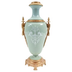 Bronze Mounted Porcelain Decorative Piece