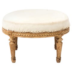 Gustavian Style Stool, circa 1890
