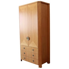 Charles Pfister for Baker Furniture Primavera Art Deco Wardrobe Dresser