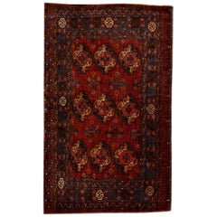 Early 20th Century Antique Asari Rug