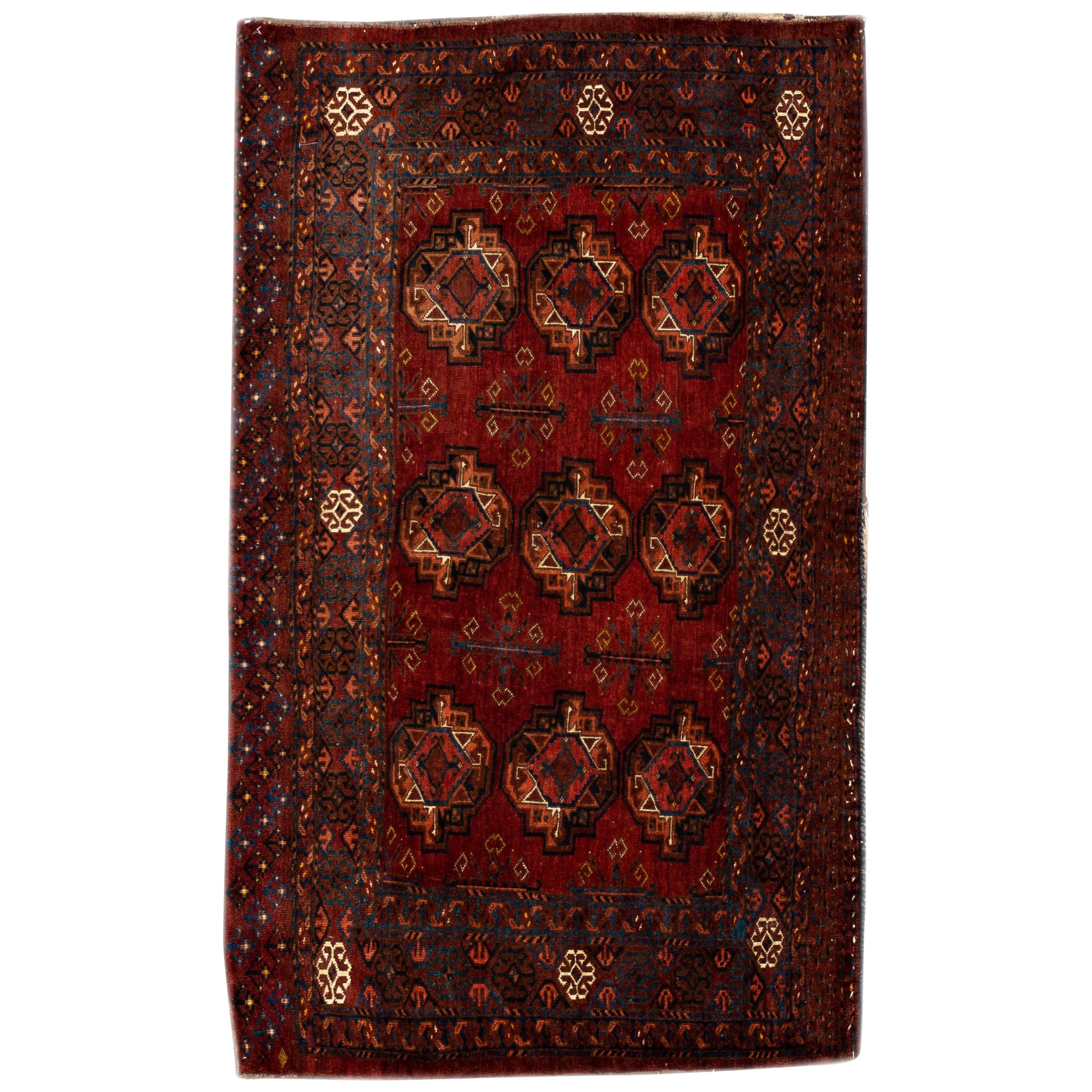 Early 20th Century Antique Asari Rug For Sale