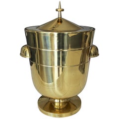 Tommi Parzinger Brass Champagne Cooler or Ice Bucket