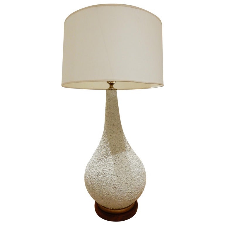 1950s Plaster Organic Form Lamp in the Manner of Jean Michel Frank For Sale
