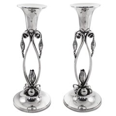 Used Sterling Candlesticks