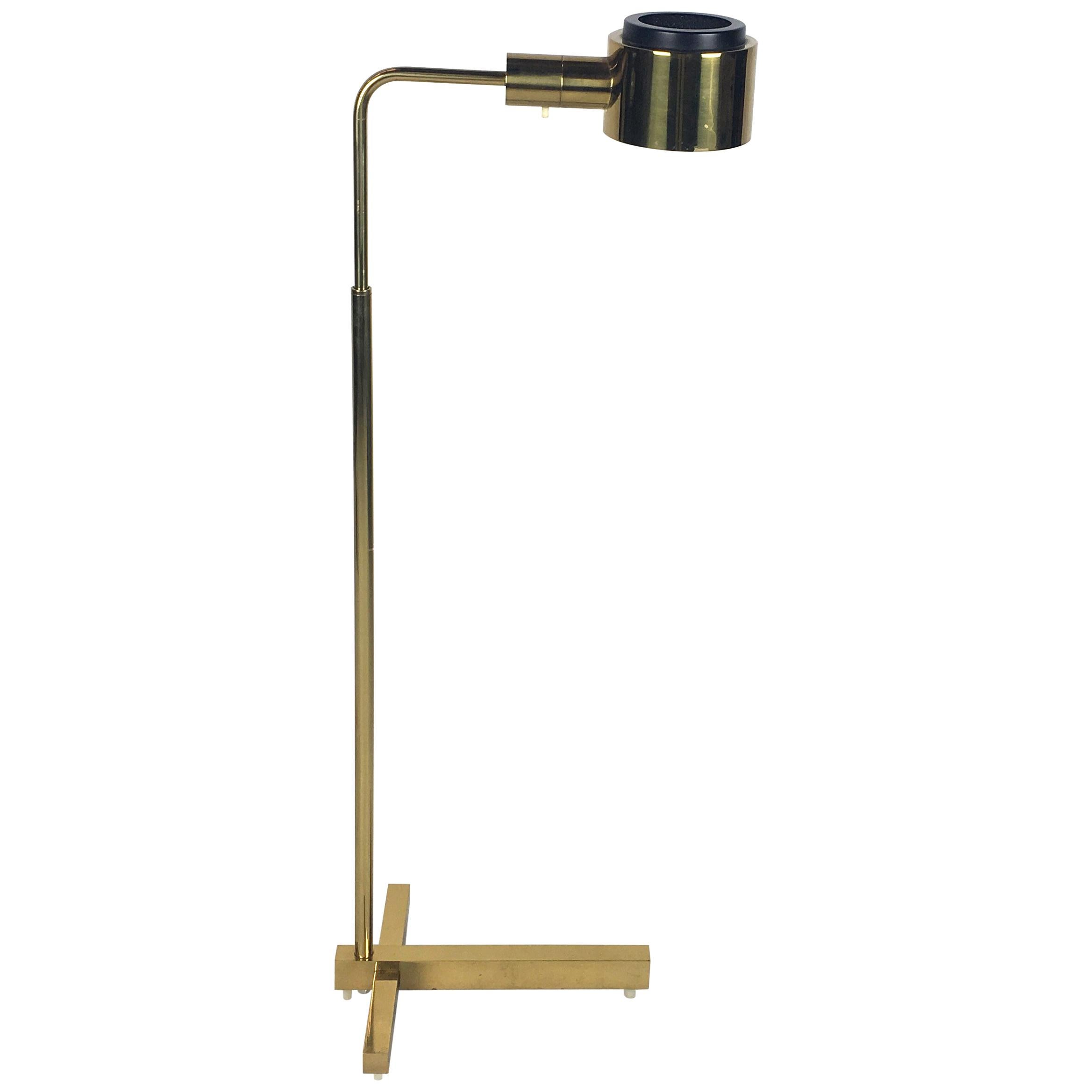 Rare Iconic 1970s Brass Pharmacy Lamp by Casella