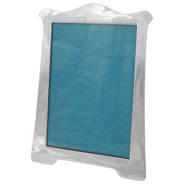 Lawrence Emanuel Sterling Silver Picture Frame, 1921 at 1stDibs