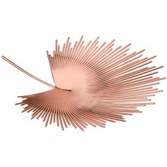Ghidini 1961 Florida Bowl in Copper Plated Brass by Nika Zupanc