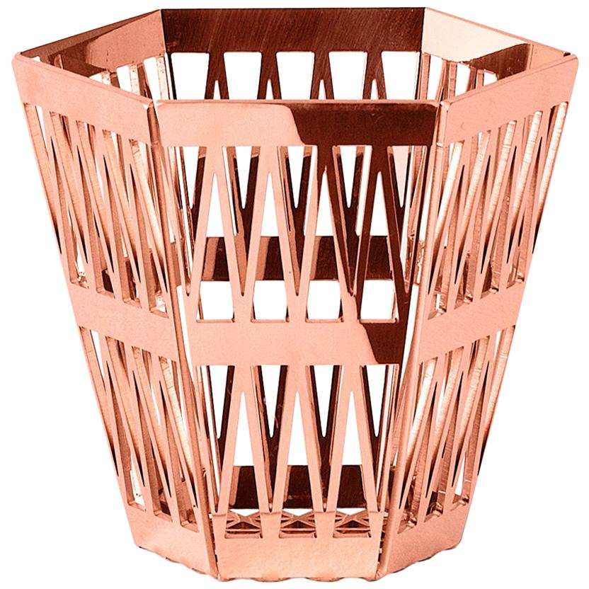 Ghidini 1961 Tip Top Pencil Holder in Rose Gold by Richard Hutten