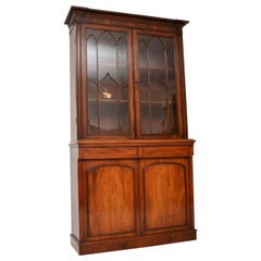 Antique George IV Mahogany Bookcase