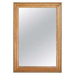 Miroir mural en bois doré, 19e siècle