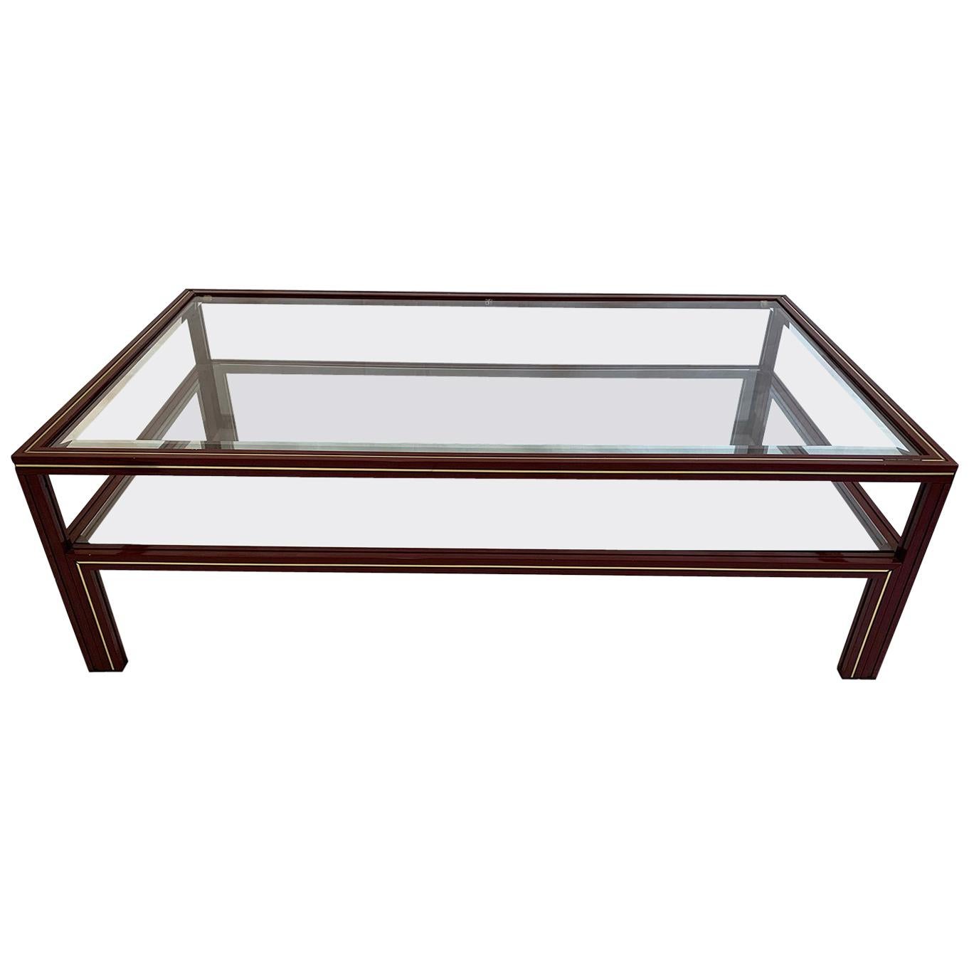 Two-Tier Coffee Table by Pierre Vandel For Sale