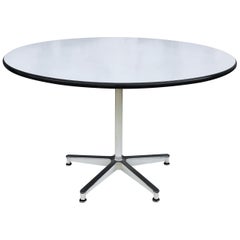 Spectacular Herman Miller Eames Dining Table with Rare Early Base