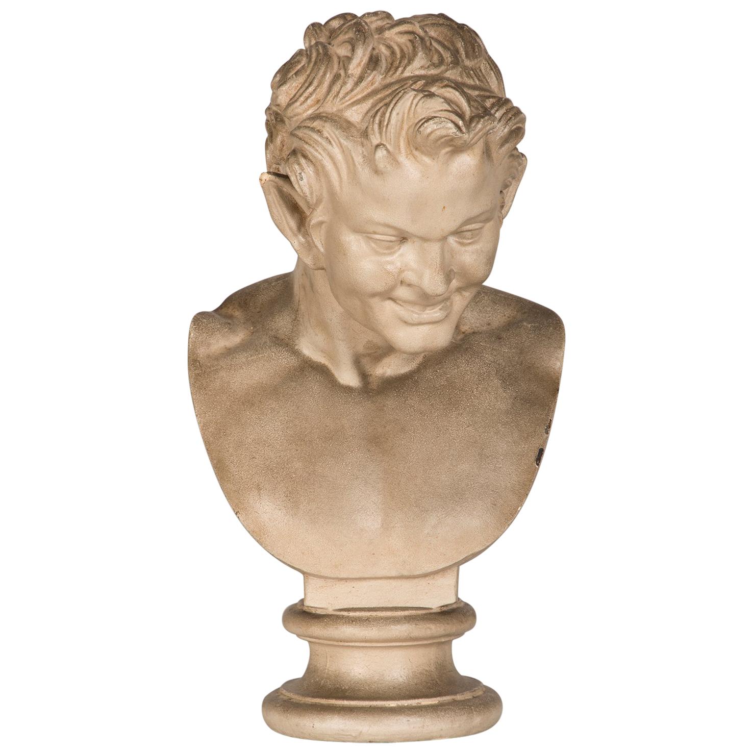 Antique German Plaster Bust Germany Hohenzollern Collection, circa 1890 For Sale