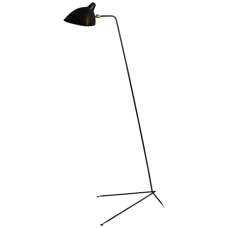 Vintage Original "Lampadaire" by Serge Mouille, 1953 For Sale at 1stDibs