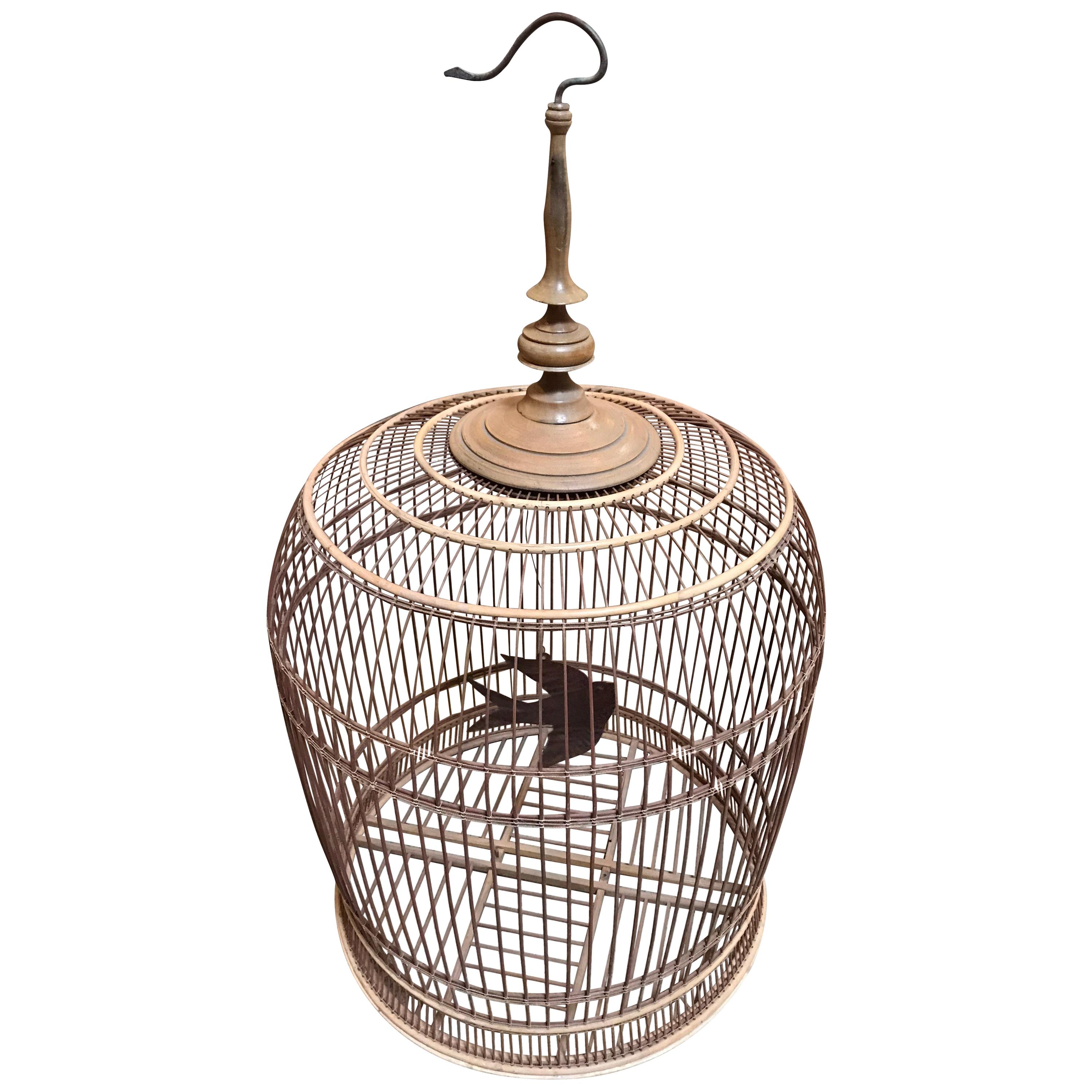 Wooden Chinese Bird Cage