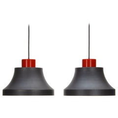 Askepot ‘Cinderella’ Pendant Pair by Jo Hammerborg in 1976-1977 for Fog & Morup