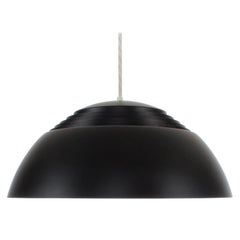 Used AJ Royal Pendant Black Lamp by Arne Jacobsen in 1957 for Louis Poulsen