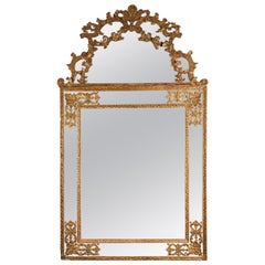 An Early 19th Century French Gilt Louis XV Style Mirror