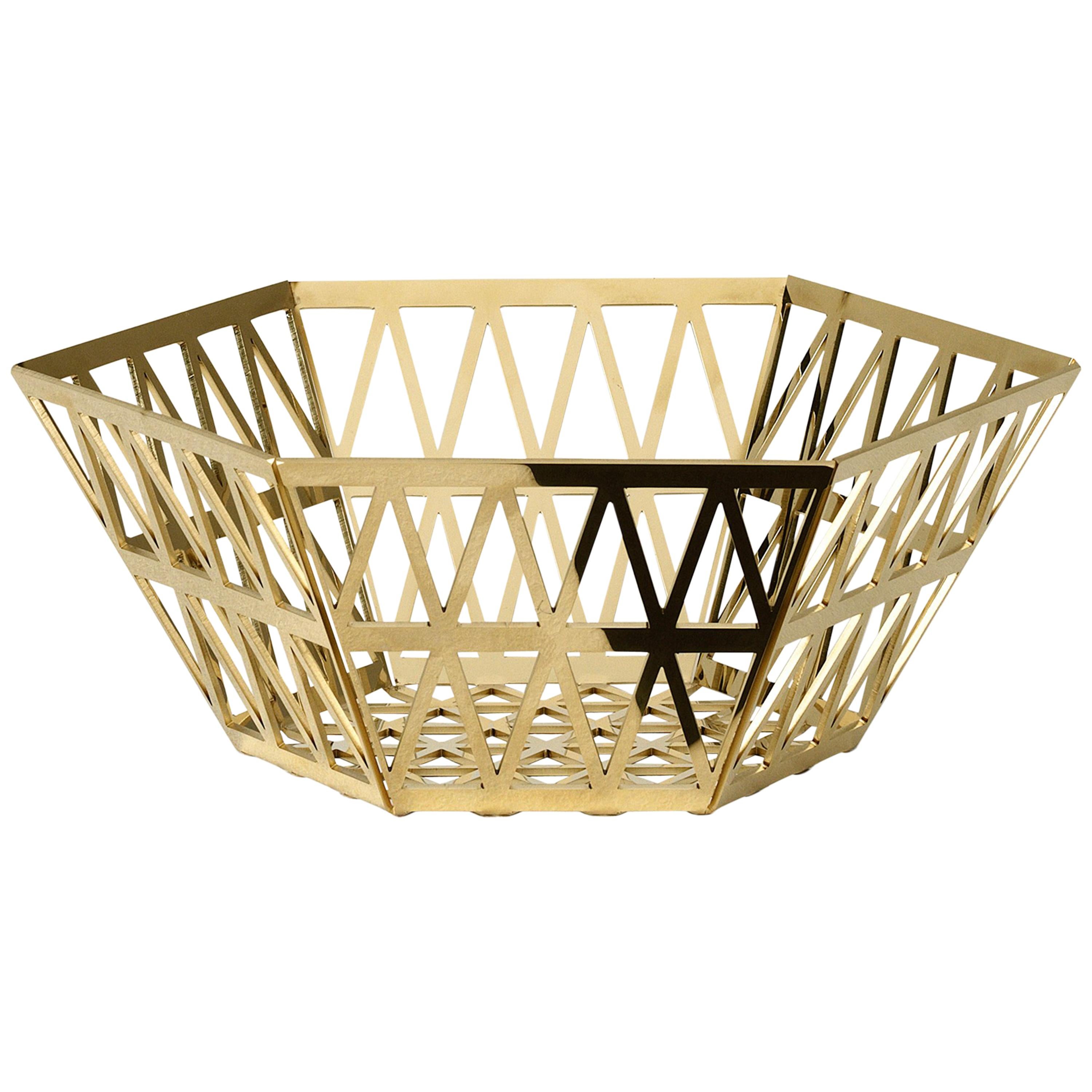 Ghidini 1961 Tip Top Tall Tray in Gold by Richard Hutten