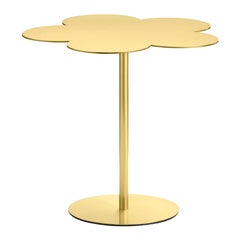 Ghidini 1961 Large Flowers Coffee Side Table in Brass by Stefano Giovannoni