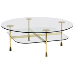 Ghidini 1961 Da Vinci Round Table in Crystal by Richard Hutten