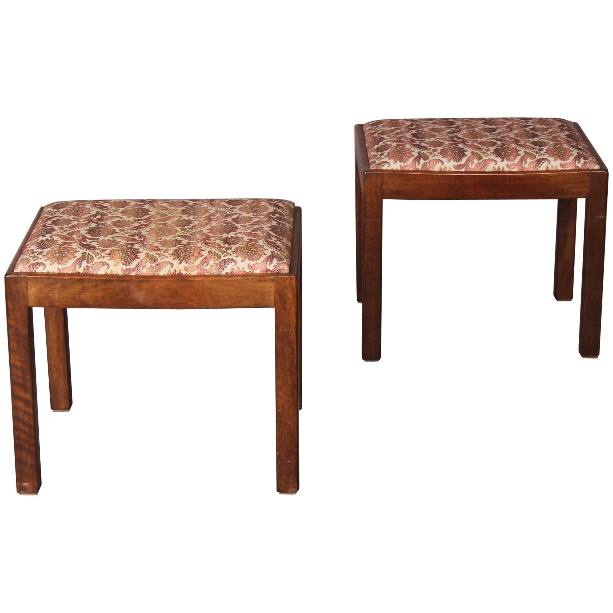 Pair of Modernist Stool