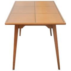 Small Swiss Modernist Dining Table by Hans Bellmann and Horgen Glarus, 1950s