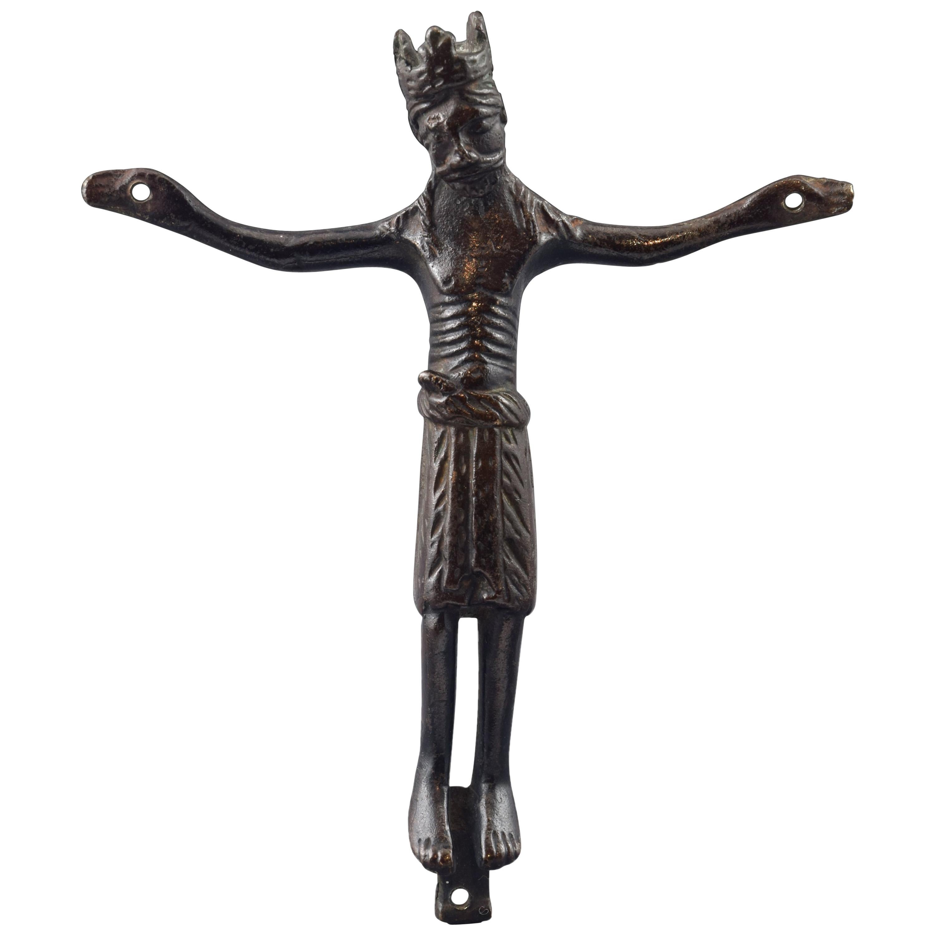 Neorromanesque Christ, Copper, 19th Century