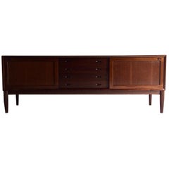 Bramin Teak Sideboard Credenza by H W Klein Danish Midcentury 1960s