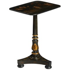 Early 19th Century Regency Japanned Occasional Table