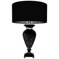 Ugo Poggi Firenze Handcrafted Crystal Table Lamp Boboli