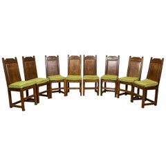 19th Century Oak Chairs with History