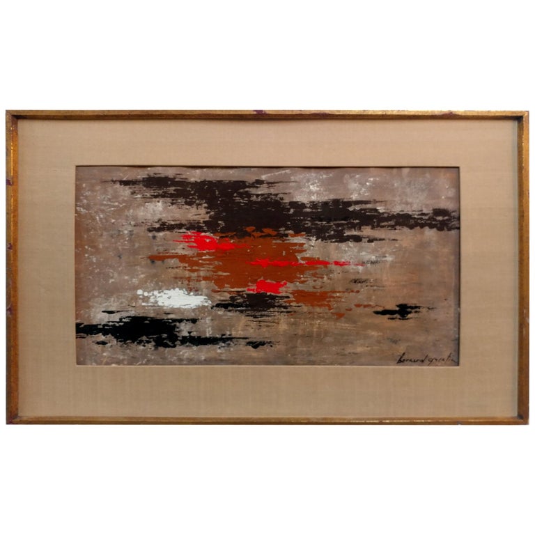 Bernard Quentin Composition Mixed Media On Paper Offered By La Bernard Quentin Composition Mixed Media On Paper Offered By La Porte For