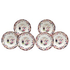 Ridgway English Ironstone Chinoiserie Plates with Simlay Pattern