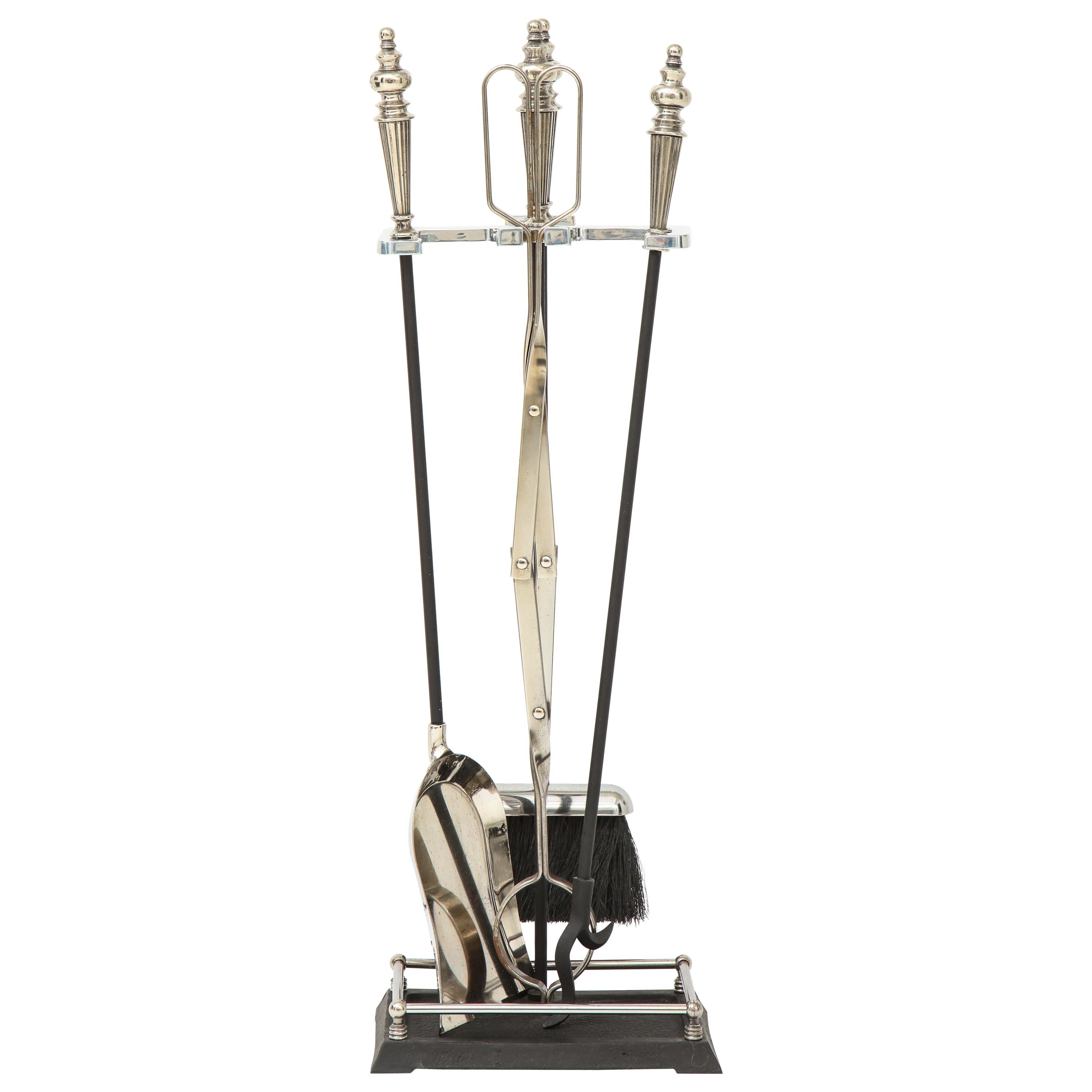 Hollywood Regency Fireplace Tools