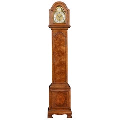 Antique Walnut Cased Grandmother Clock