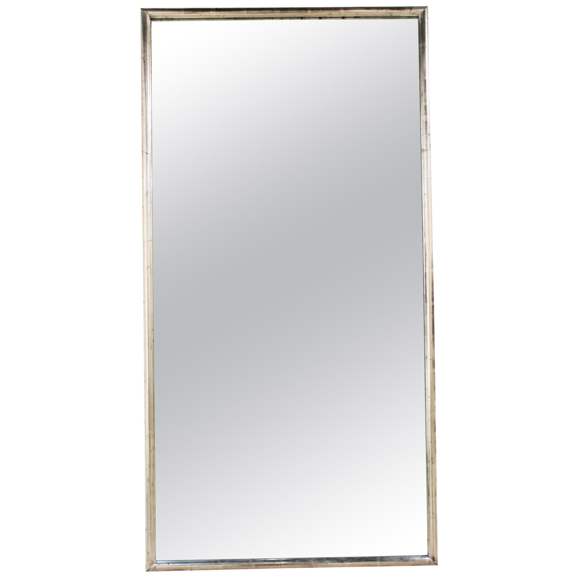 Modern Silver Gilt Mirror For Sale