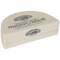 English Stoneware Tuxford & Tebbutt Stilton Cheese Box