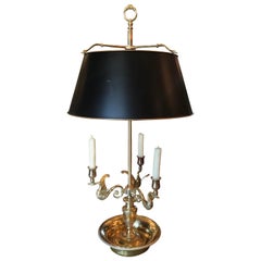 Bouillotte Lamp Candle holder Gilded Bronze side Table Lamp Antique light LA CA