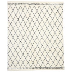 New Contemporary Moroccan Style Rug with Cozy, Hygge Vibes 