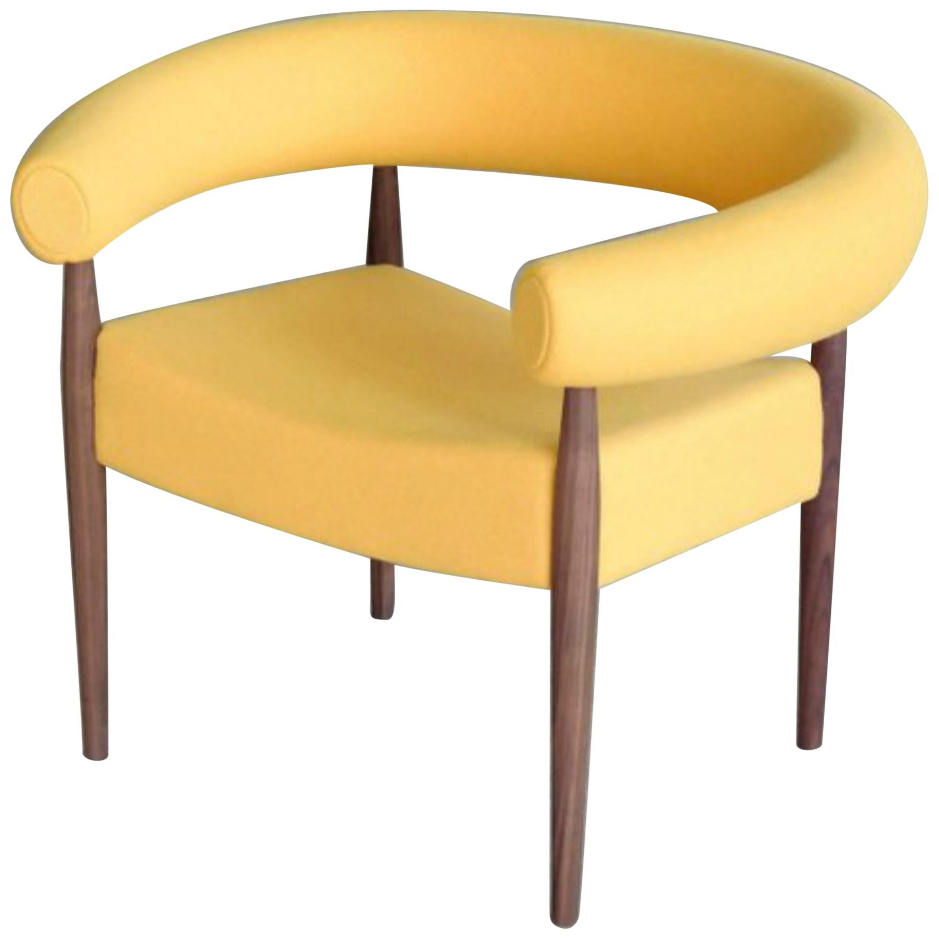 Nanna Ditzel Ring Chair for GETAMA in Walnut