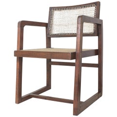 Pierre Jeanneret Box Chair with Cane from Chandigarh PJ-SI-53-A