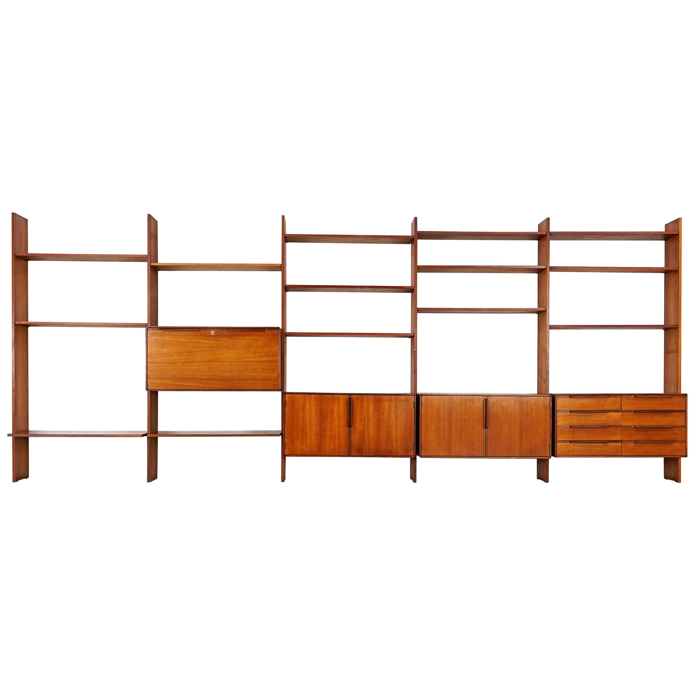 Large Shelving System By Jussi Peippo For Asko 1950s Teakwood At 1stDibs large-shelving-system-by-jussi-peippo-for-asko-1950s-teakwood-at-1stdibs