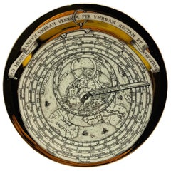 Piero Fornasetti Astrolabe Plate, Italy, 1965
