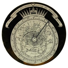 Piero Fornasetti Astrolabe Plate, Italy, 1968
